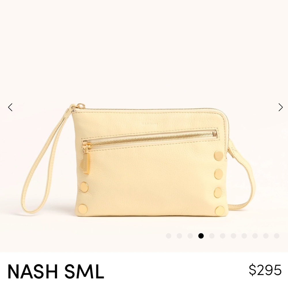 NWT HAMMITT NASH SMALL (3-Way) Crossbody/Wristlet/Belt Bag (Dawn/Brushed Gold) - Picture 3 of 17